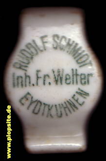 Obraz porcelany z: Eydtkuhnen, Rudolf Schmidt Inhaber Fr. Welter,  RU, unbekannt, Rosja