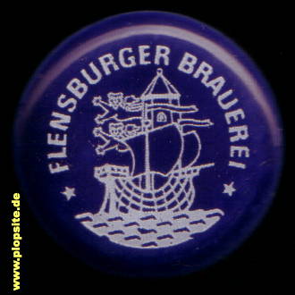 Picture of a ceramic Hutter stopper from: Brauerei, Flensburg, Flensborg, Germany
