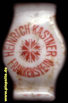 Bügelverschluss aus: Brauerei Heinrich Kastner, Frankenstein, Ząbkowice Śląskie, Polen