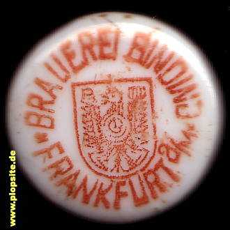 Bügelverschluss aus: Brauerei Binding, Frankfurt / Main, Deutschland