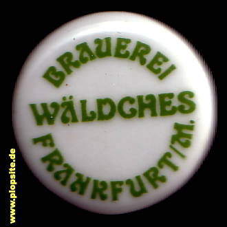 Bügelverschluss aus: Brauerei Wäldches, Frankfurt / Main, Deutschland