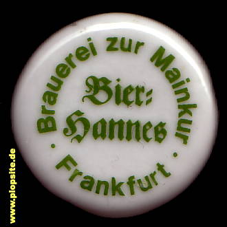 Bügelverschluss aus: Brauerei zur Mainkur Bier Hannes, Frankfurt / Main, Deutschland