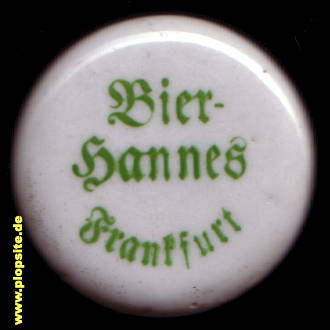 Bügelverschluss aus: Brauerei zur Mainkur Bier Hannes, Frankfurt / Main, Deutschland
