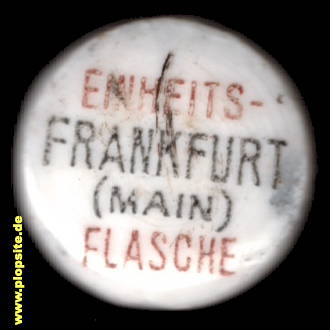 Bügelverschluss aus: Einheits Flasche, Frankfurt / Main, Deutschland