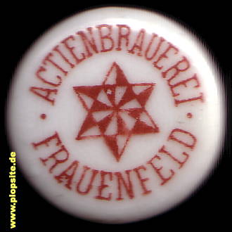 Bügelverschluss aus: Actienbrauerei, Frauenfeld, Schweiz