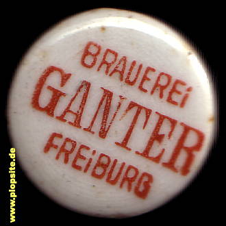 Bügelverschluss aus: Brauerei Ganter, Freiburg / Breisgau, Deutschland