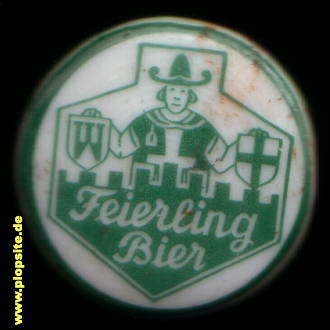 Bügelverschluss aus: Inselbrauerei Feierling , Freiburg / Breisgau, Deutschland
