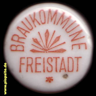 Picture of a ceramic Hutter stopper from: Braukommune, Freistadt, Austria