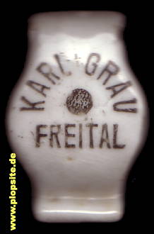 Obraz porcelany z: Freital, Karl Grau,  DE, unbekannt, Niemcy