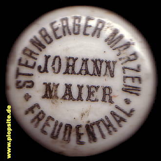 B�ügelverschluss aus: Freudenthal; Sternberger Märzen Johann Maier,  CZ, unbekannt, Tschechien