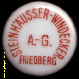Bügelverschluss aus: Brauerei Steinhäusser-Windecker, Friedberg / Hessen, Deutschland