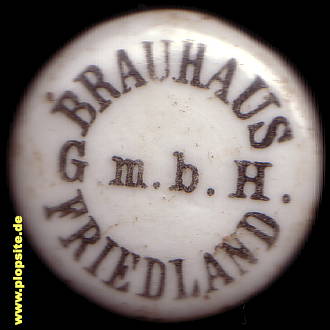 Bügelverschluss aus: Brauhaus GmbH, Friedland / Mecklenburg, Friedland bei Neubrandenburg, Deutschland