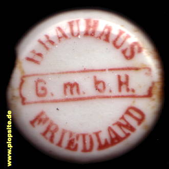 Bügelverschluss aus: Brauhaus GmbH, Friedland / Mecklenburg, Friedland bei Neubrandenburg, Deutschland