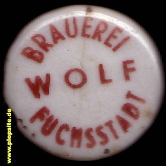 Bügelverschluss aus: Brauerei Georg Wolf, Fuchsstadt, Deutschland