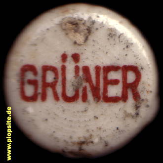 BÜgelverschluss aus: Grüner Bräu, Fürth am Berg, Neustadt bei Coburg, Deutschland