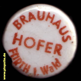 Obraz porcelany z: Brauhaus Hofer, Furth im Wald, Brod nad Lesy, Bavorsky Brod, Niemcy