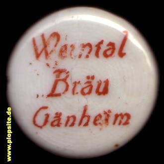 Obraz porcelany z: Werntal Bräu Hofmann, Gänheim, Arnstein, Niemcy