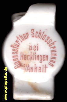 Bügelverschluss aus: Schloßbrunnen, Gänsefurth, Hecklingen-Gänsefurth, Deutschland