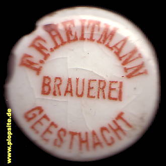 Bügelverschluss aus: Brauerei F.F. Heitmann, Geesthacht, Deutschland