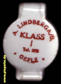 Bügelverschluss aus: Lindsberg AB Bryggeri, Gefle, Gävle, Schweden
