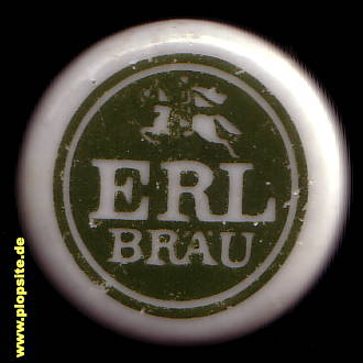 Picture of a ceramic Hutter stopper from: Erl Bräu, Geiselhöring, Germany
