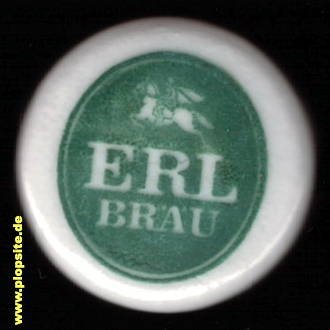 Picture of a ceramic Hutter stopper from: Erl Bräu, Geiselhöring, Germany