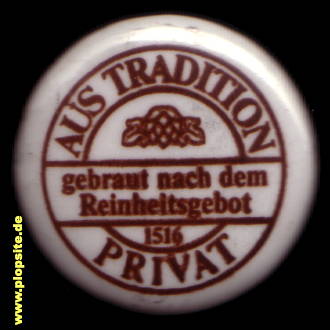 Picture of a ceramic Hutter stopper from: verschiedene Deutsche Brauereien,  DE, generisch, Germany