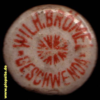 Obraz porcelany z: Geschwenda, Wilhelm Brömel,  DE, unbekannt, Niemcy