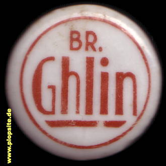 Bügelverschluss aus: Brasserie de Ghlin S.A., Ghlin, Belgien