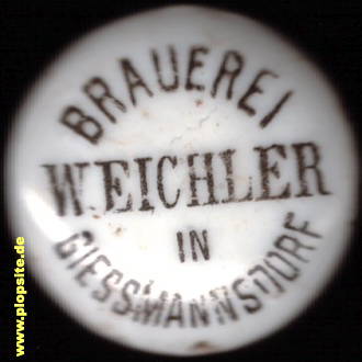 Bügelverschluss aus: Brauerei, Wilhelm Eichler, Gießmannsdorf / Zittau, Hirschfelde-Gießmannsdorf, Deutschland