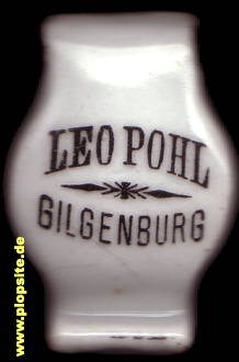 Bügelverschluss aus: Brauerei Leo Pohl, Gilgenburg, Dąbrówno, Polen