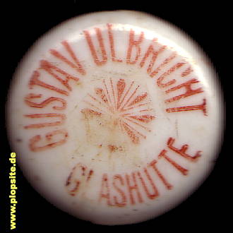Bügelverschluss aus: Brauerei Gustav Ulbricht, Glashütte, Deutschland