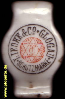 Obraz porcelany z: Glogau, Liedke & Co,  PL, unbekannt, Polska