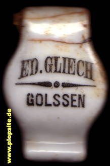 Bügelverschluss aus: Brauerei Eduard Gliech, Golßen, Gólišyn, Deutschland