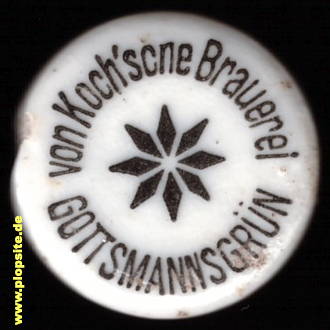 Bügelverschluss aus: von Koch’sche Brauerei, Gottsmannsgrün, Deutschland