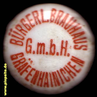 Bügelverschluss aus: Bürgerliches Brauhaus GmbH, Gräfenhainichen, Deutschland