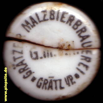 Bügelverschluss aus: Malzbierbrauerei GmbH, Grätz, Grodzisk Wielkopolski, Polen