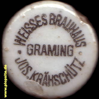 Bügelverschluss aus: Weißes Brauhaus Krähschütz, Graming, Deutschland