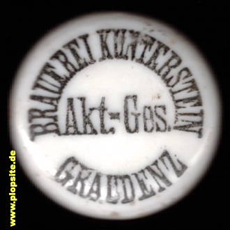 Obraz porcelany z: Brauerei Kunterstein AG, Graudenz, Grudziądz, Polska