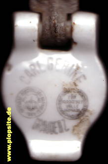 Obraz porcelany z: Braunbierbrauerei Carl Gerike, Graudenz, Grudziądz, Polska