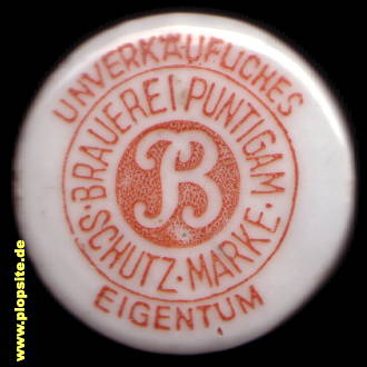 Bügelverschluss aus: Brauerei Puntigam, Graz, Österreich