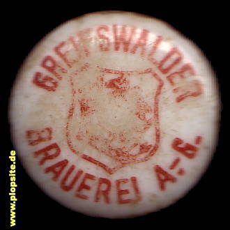 Bügelverschluss aus: Brauerei AG, Greifswald, Deutschland