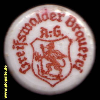 Obraz porcelany z: Brauerei AG , Greifswald, Niemcy