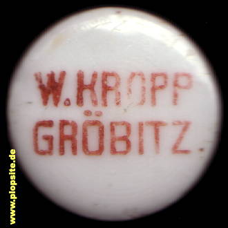 Bügelverschluss aus: Brauerei W. Kropp, Gröbitz, Teuchern-Gröbitz, Deutschland