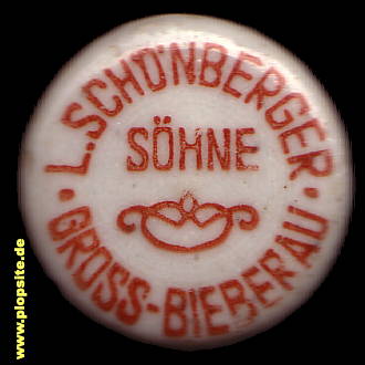Bügelverschluss aus: Braurei und Mälzerei, Ludwig Schönberger Söhne, Groß - Bieberau, Deutschland