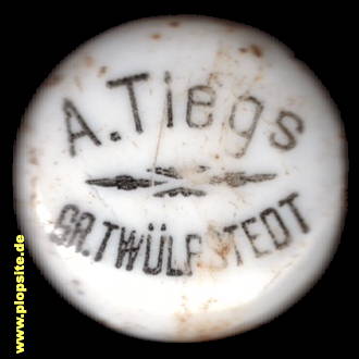 Bügelverschluss aus: Brauerei August Tiegs, Groß Twülpstedt, Deutschland