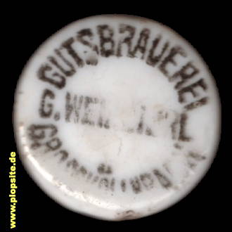 Bügelverschluss aus: Gutsbrauerei Georg Weinzierl, Großköllnbach, Pilsting, Deutschland