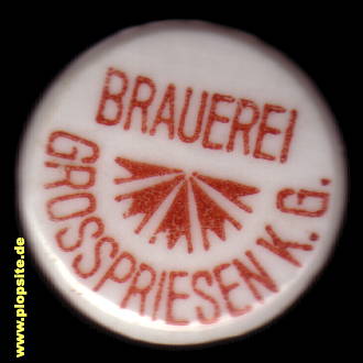 Bügelverschluss aus: Brauerei KG, Großpriesen, Velké Březno, Tschechien