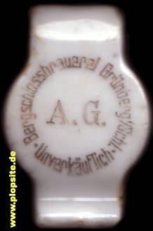 Bügelverschluss aus: Bergschloßbrauerei AG, Grünberg, Zielona Góra, Polen