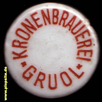 Bügelverschluss aus: Kronenbrauerei, Gruol, Haigerloch, Deutschland